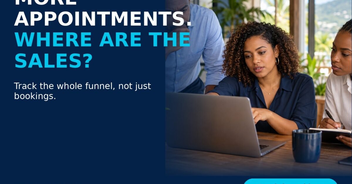 Your AI Books Appointments, but Sales Aren’t Improving: Track the Right Funnel